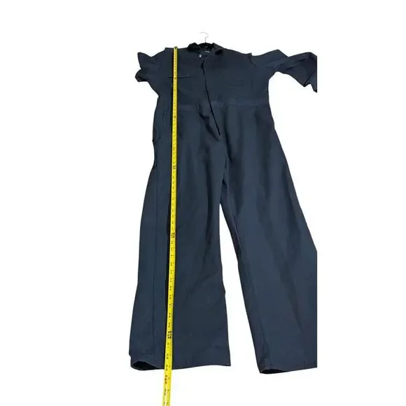 VTG 1970’s SEARS Roebucks Coveralls USA Jumpsuit Workwear Blue 50 Tall E